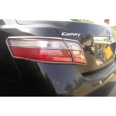 Накладки на стопи (2 шт, пласт) для Toyota Camry 2006-2011 рр