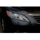 Накладки на фари (2 шт, пласт) для Toyota Camry 2006-2011 рр