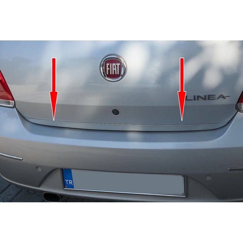 Кромка багажника (нерж.) для Fiat Linea 2006-2018 гг