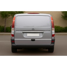 Хромированные Накладки на Задние Фонари (2 шт, Нержавейка) для Mercedes Vito W639 2004-2014 гг