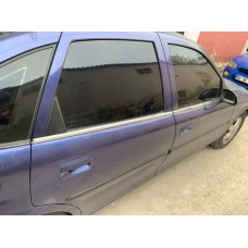 Окантовка вікон (4 шт, нерж) для Opel Vectra B 1995-2002 рр