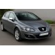 Накладки на Зеркала (2000-2010, 2 шт, Нержавейка) OmsaLine - ABS пластик для Seat Leon