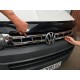 Накладки на решетку (Carmos, 2 шт, нерж.) для Volkswagen T5 2010-2015 гг