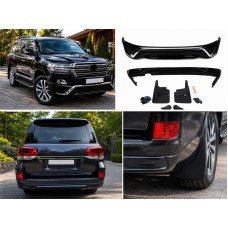 Комплект обвісів 2016-2021 (Executive 2016) Чорний колір для Toyota Land Cruiser 200 рр