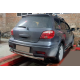 Задня дуга AK002/2 (нерж) для Mitsubishi Outlander 2001-2006 рр
