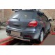 Задня дуга AK002/2 (нерж) для Mitsubishi Outlander 2001-2006 рр