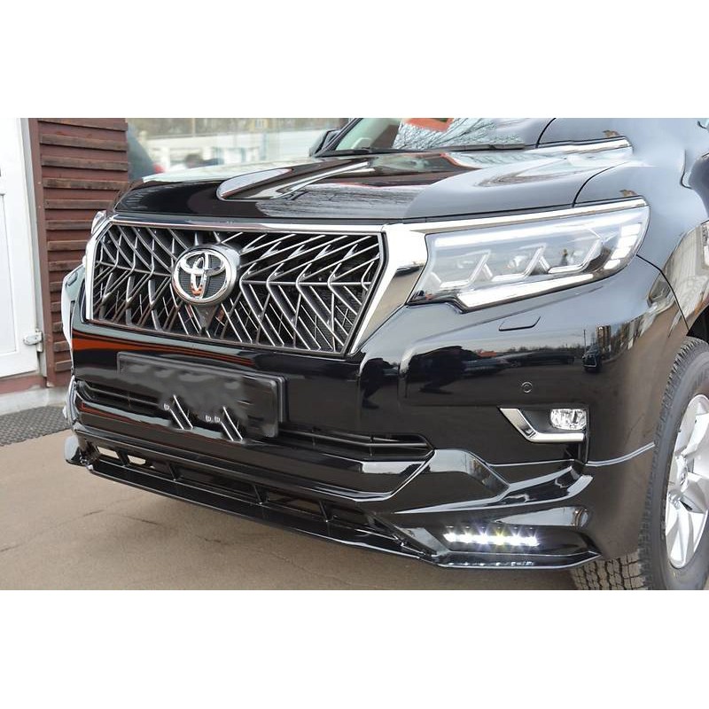 Решетка 2017-2025 (TRD) Только решетка (без хром ресничек) для Toyota Land Cruiser Prado 150