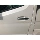 Накладки на ручки (нерж) 4 шт, Carmos - Турецька сталь для Mercedes Sprinter W907/W910 2018- рр