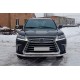 Передній захист ST014 (2015-2026, нерж) для Lexus LX570/450d рр