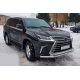 Передняя Защита ST014 (2015-2026, Нержавейка) для Lexus LX570/450d