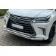 Передній захист ST014 (2015-2026, нерж) для Lexus LX570/450d рр