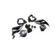 Противотуманки LED с кронтшейнами (2 шт, 2017-2025) для Toyota Land Cruiser Prado 150