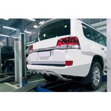 Задняя защита Gronder (нержавейка) для Lexus LX570/450d 2008-2022 гг