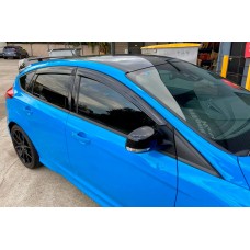 Ветровики на окна (4 шт, HIC) Хэтчбек и Седан для Ford Focus III 2011-2017 гг