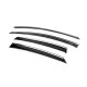 Вітровики з хромованим молдингом Niken (SD/HB, 4 шт) для Ford Focus III 2011-2017 рр