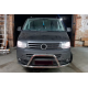 Кенгурятник WT006ST (нержавейка) для Volkswagen T5 2010-2015 гг
