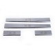 Накладки на пороги Carmos (4 шт, нерж) для BMW X3 E-83 2003-2010 рр