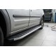 Боковые пороги Fullmond (2 шт., алюминий) Макси База для Ford Connect 2002–2006 гг