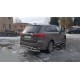Задня дуга AK004-2 (нерж) для Mitsubishi Outlander 2012-2021 рр