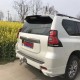 Спойлер вставка (этаж родного спойлера) Черный цвет для Toyota Land Cruiser Prado 150