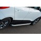 Боковые Подножки Fullmond (2 шт, алюминий) для Kia Sportage 2010-2015 гг