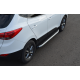 Боковые Подножки Fullmond (2 шт, алюминий) для Kia Sportage 2010-2015 гг