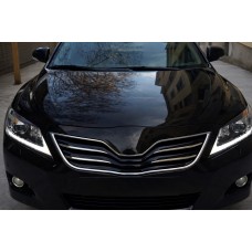 Передні фари LED (рестайлінг, 2 шт) для Toyota Camry 2006-2011 рр