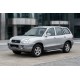 Боковые Подножки Allmond Grey (2 шт., Алюминий) для Hyundai Santa Fe 1 2000-2006 гг