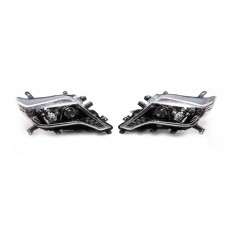 Передня оптика LED (2013-2017, 2 шт) Без AFR адаптації для Toyota Land Cruiser Prado 150
