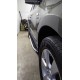 Боковые пороги Fullmond (2 шт, алюм.) для Hyundai Santa Fe 2 2006-2012 гг