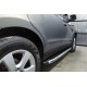 Боковые Подножки Fullmond (2 шт, алюминий) для Hyundai Santa Fe 2 2006-2012 гг