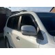 Накладки на зеркала (2 шт, хром) для Toyota Land Cruiser Prado 150 2009-2023 гг