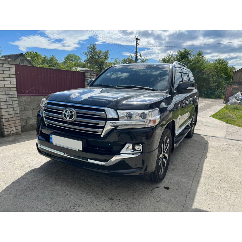 Комплект обвісів 2016-2025 (Executive 2019) Чорний колір для Toyota Land Cruiser 200
