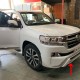 Передний лип 2016-2025 (стиль ME, нижняя накладка) Черный для Toyota Land Cruiser 200