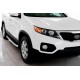 Боковые пороги Fullmond (2 шт., алюминий) 2010-2013 для Kia Sorento II XM