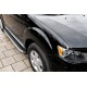Боковые Подножки Fullmond (2 шт, алюминий) для Mitsubishi Outlander 2006-2012 гг