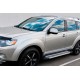 Боковые Подножки Allmond Grey (2 шт., Алюминий) для Mitsubishi Outlander 2006-2012 гг