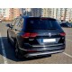 Накладка на задній бампер (Carmos, нерж) для Volkswagen Tiguan 2016-2023 рр