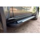Боковые Подножки Allmond Grey (2 шт., Алюминий) для Nissan Pathfinder R51 2005-2014 гг