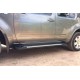 Боковые Подножки Allmond Grey (2 шт., Алюминий) для Nissan Pathfinder R51 2005-2014 гг