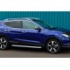 Боковые пороги Fullmond (2 шт., алюминий) для Nissan Qashqai 2007-2010 гг