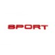 Надпись Sport (красная) для Range Rover Sport 2005-2013 гг