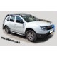 Бокові пороги Allmond Grey (2 шт., алюміній) для Renault Duster 2008-2017 рр