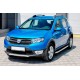 Боковые Подножки Fullmond (2 шт., Алюминий) для Dacia Sandero 2013-2020 гг