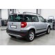 Боковые пороги Fullmond (2 шт, алюминий) для Skoda Yeti 2009-2017 гг