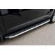 Боковые пороги Fullmond Grey (2 шт, алюминий) для Volkswagen Amarok 2010-2022 гг