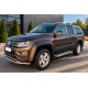 Боковые Подножки Allmond Grey (2 шт., Алюминий) для Volkswagen Amarok 2010-2022 гг