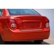 Кромка багажника (Sedan, нерж.) для Chevrolet Aveo T300 2011-2020 рр
