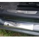 Накладки на пороги Carmos (4 шт., нерж.) для Citroen C-4 Picasso 2013-2022 рр