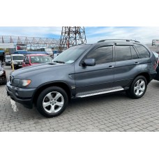 Ветровики на окна (4 шт, HIC) для BMW X5 E53 1999-2006 гг